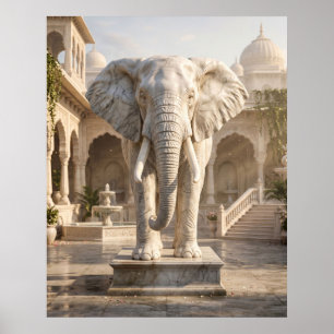 Poster Palácio de Elefante de Mármore Sol