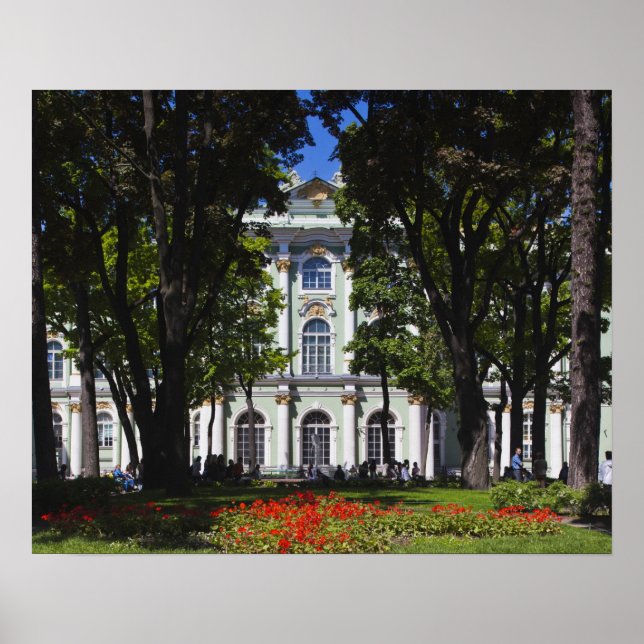 Póster Palácio de Inverno e Museu Hermitage (Frente)