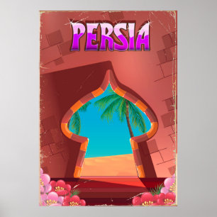 Poster Palácio de Persia
