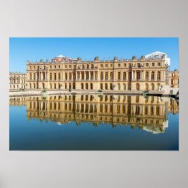 Poster Palácio de velejeira e reflexão em lagoa