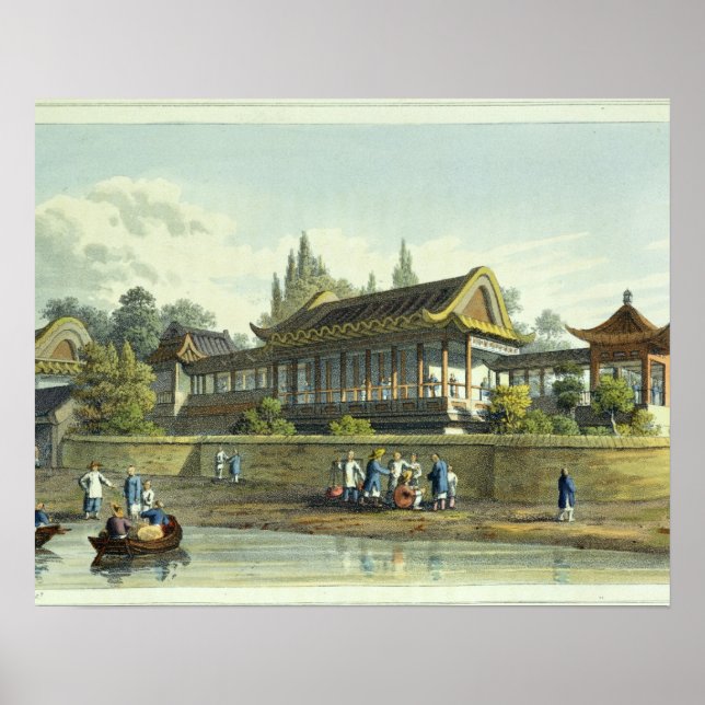 Póster Palácio de Verão do Imperador, em Oposição à Cidad (Frente)