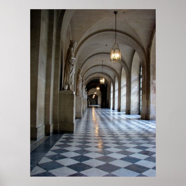 Póster Palácio de Versalhes (Frente)