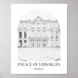 Poster Palácio de Versalhes France Arch Photo Print