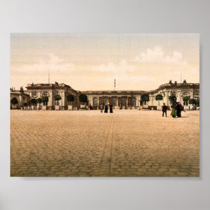 Póster Palácio do Trianon grande, cl de Versalhes, Franc