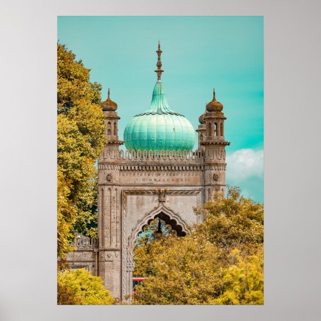 Poster Palácio Indiano (Frente)