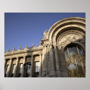 Póster Palácio Pequeno. Paris. França