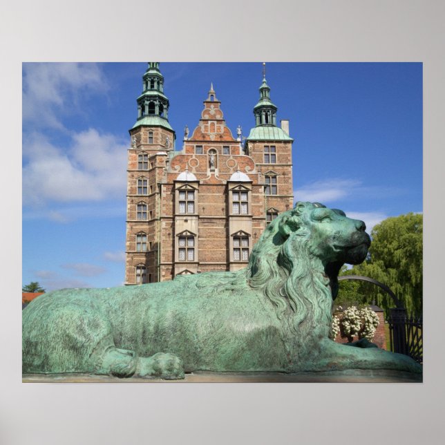 Póster Palácio Rosenborg, Copenhague, Dinamarca (Frente)