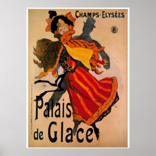 Poster Palais De Glace, 1896 Art Nouveau Advertisement
