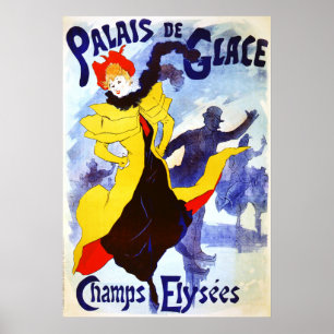 Póster Palais de Glace, Jules Chéret