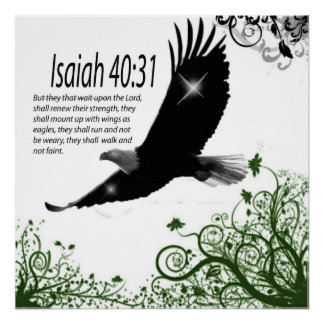 Póster Palavra de deuses - Poster-Isaiah 40:31