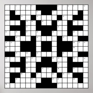 Poster Palavras cruzadas