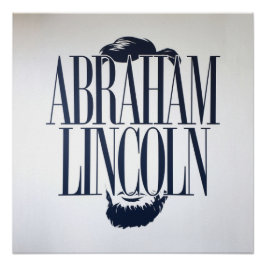 Póster Palavras Durantes de Abraham Lincoln: Sabedoria