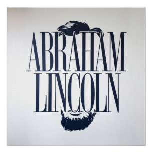 Póster Palavras Durantes de Abraham Lincoln: Sabedoria