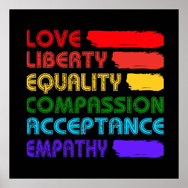 Poster Palavras Para Viver Por (Frente)