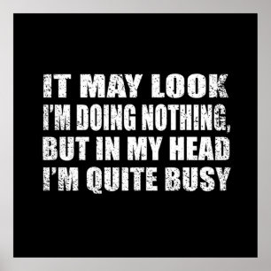 Poster palavras sarcásticas engraçadas