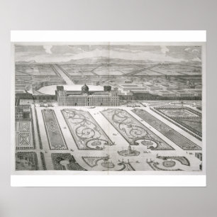 Póster Palazzo di Caserta, from 'Dichiarazione dei Disegn