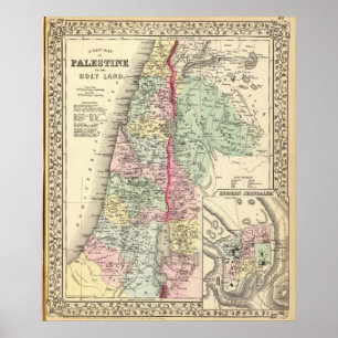 Poster Palestina histórica