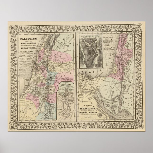 Poster Palestina, Israelitas (Frente)
