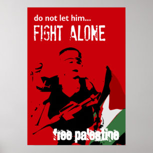 Póster Palestina livre
