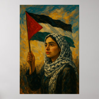 Poster Palestina Resiste | Será Livre