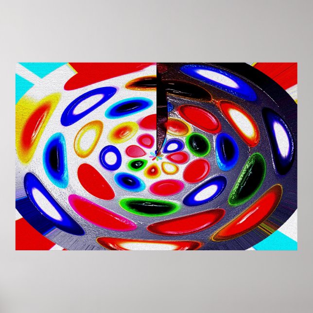 Póster Paleta de arte da meditação (Frente)