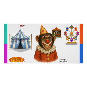 Póster Palhaço Chester