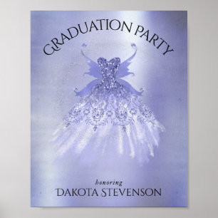 Poster Palhaço de Lavanda Wing   Sheen Roxo Iridescente