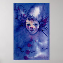 PÓSTER PALHAÇO DE ROXO