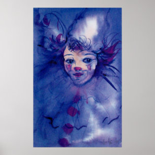 PÓSTER PALHAÇO DE ROXO