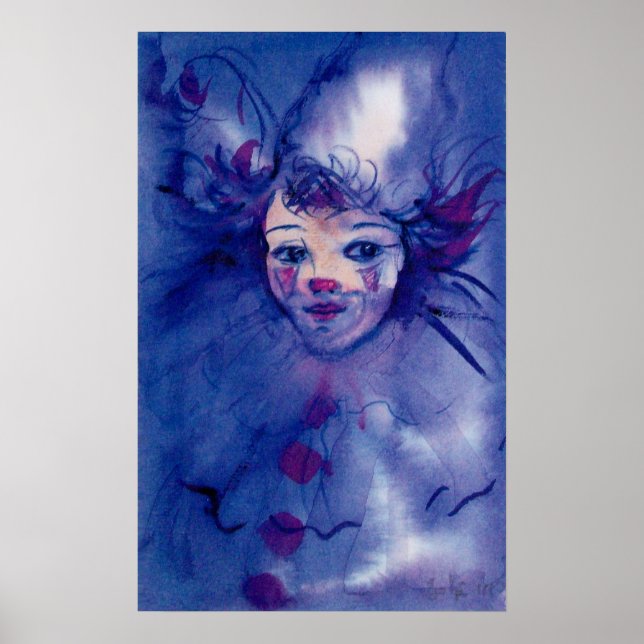 PÓSTER PALHAÇO DE ROXO (Frente)