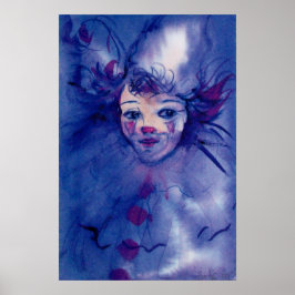 PÓSTER PALHAÇO DE ROXO