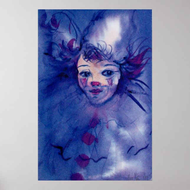 PÓSTER PALHAÇO DE ROXO (Frente)
