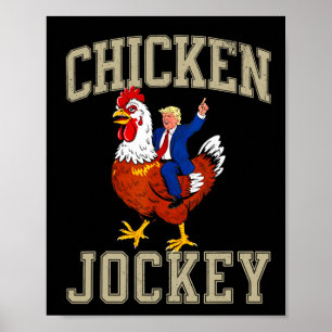 Poster Palhaço do Frango Jockey Trump