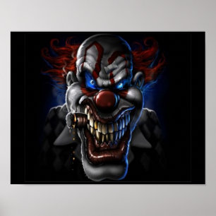 Poster Palhaço e charuto maus