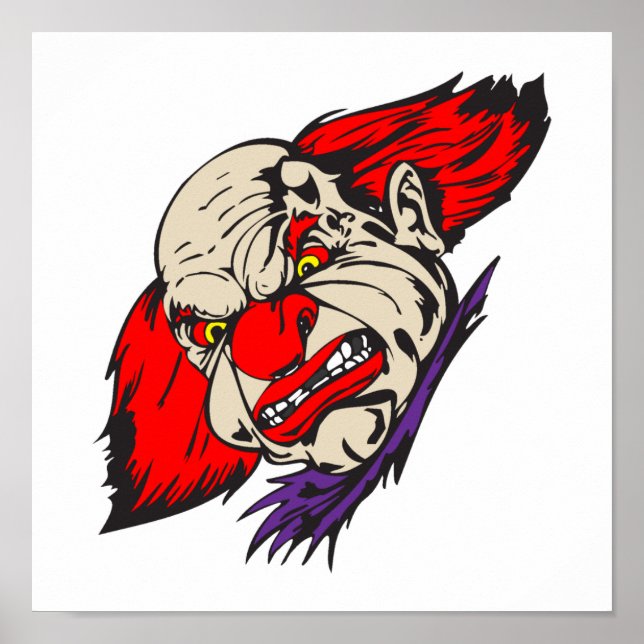 Poster palhaço mau (Frente)