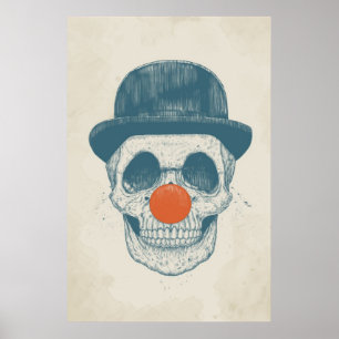 Poster palhaço morto