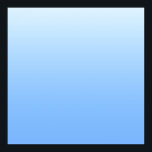 Poster Pálido fundo azul-ombre<br><div class="desc">Um fundo azul pálido de ombre.</div>