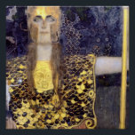 Póster Pallas Athena, de Gustav Klimt, famosa pintura<br><div class="desc">Pallas Athena,  do Gustav Klimt,  famoso Poster de pintura</div>