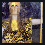 Poster Pallas Athena, de Gustav Klimt, famosa pintura<br><div class="desc">Pallas Athena,  do Gustav Klimt,  famoso Poster de pintura</div>