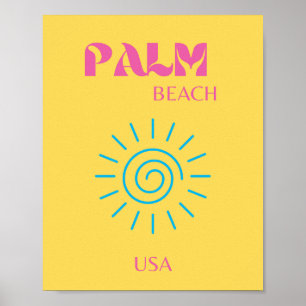 POSTER PALM BEACH