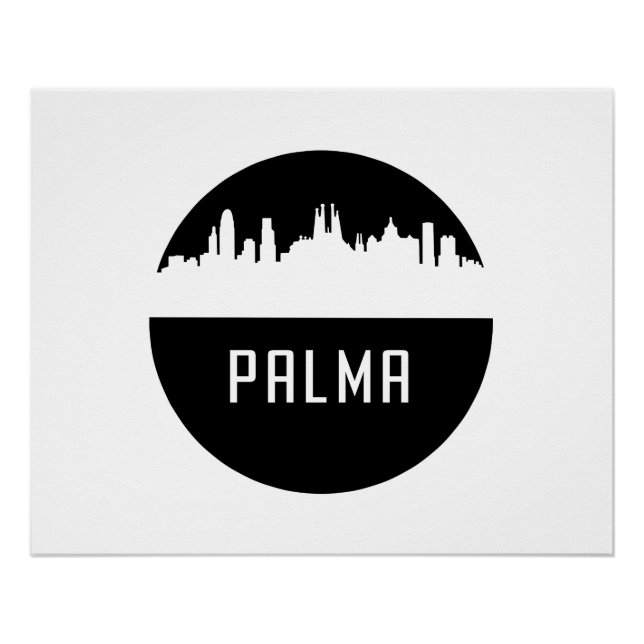 Póster Palma | cities of Spain (Frente)