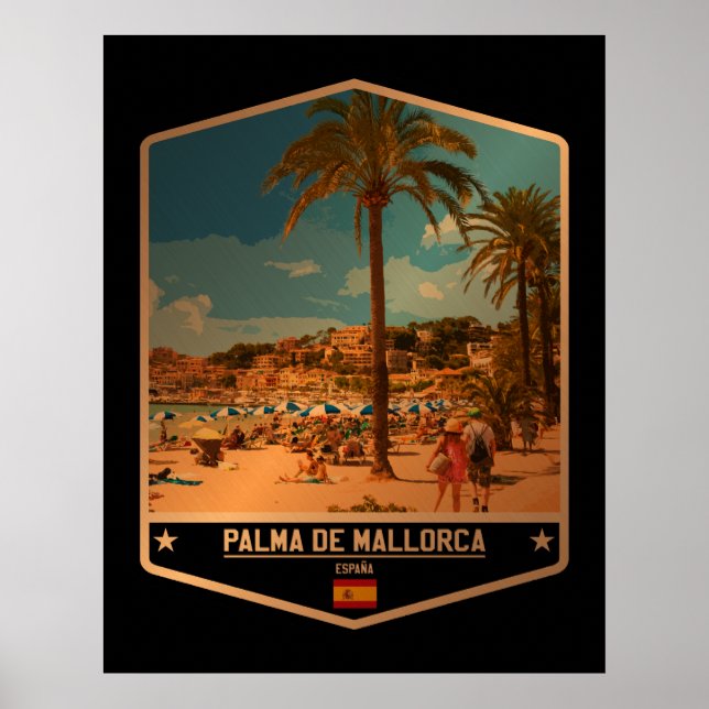 Poster Palma de Maiorca (Frente)