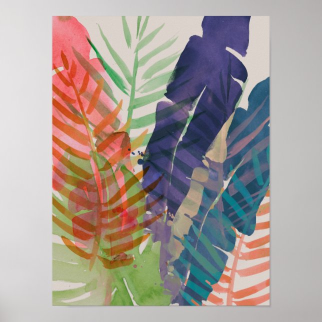 Poster Palmas Elétricas (Frente)