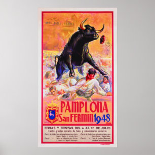 Póster Pamplona 1948