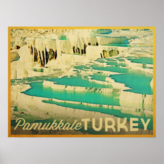 Poster Pamukkale Turquia