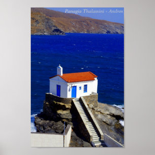 Poster Panagia Thalassini - Andros