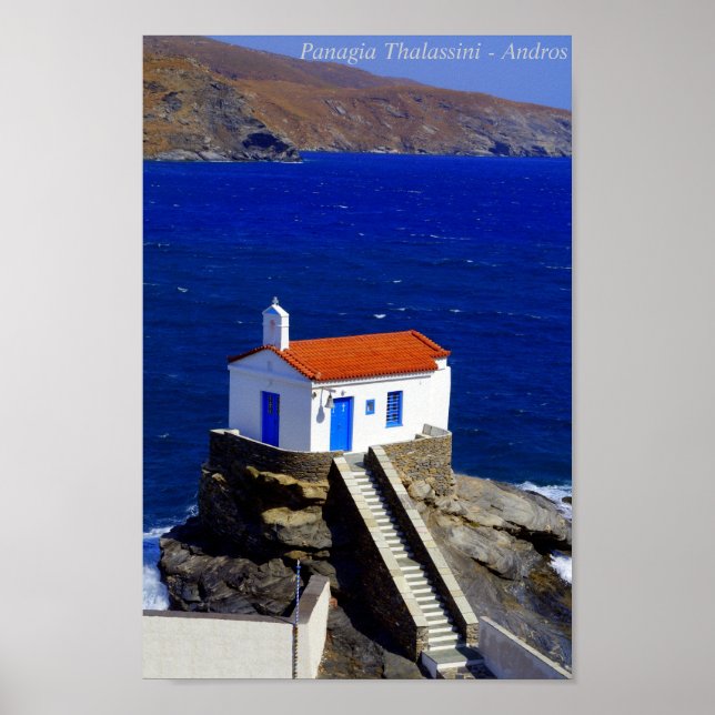 Poster Panagia Thalassini - Andros (Frente)