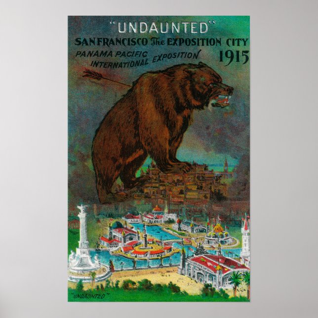 Poster Panamá Pacific International Expo Advertisement (Frente)