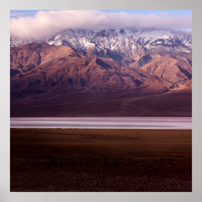Poster Panamint Range e Basin (Frente)