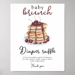 Poster Pancakes Fralda Raffle